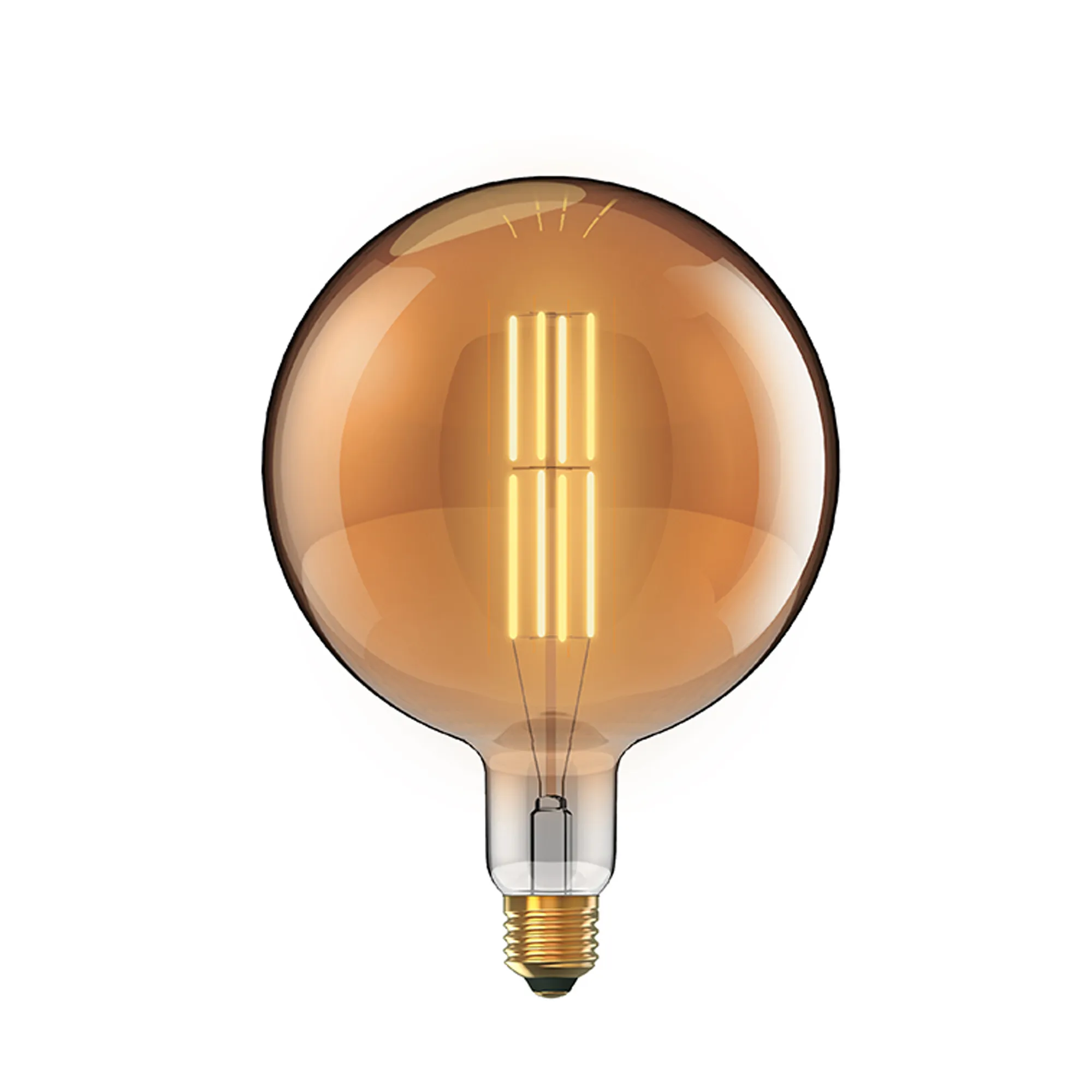 703352083  Classic Deco LED Globe 200mm Globe H Filament E27 Dimmable 8W 1800K 630lm